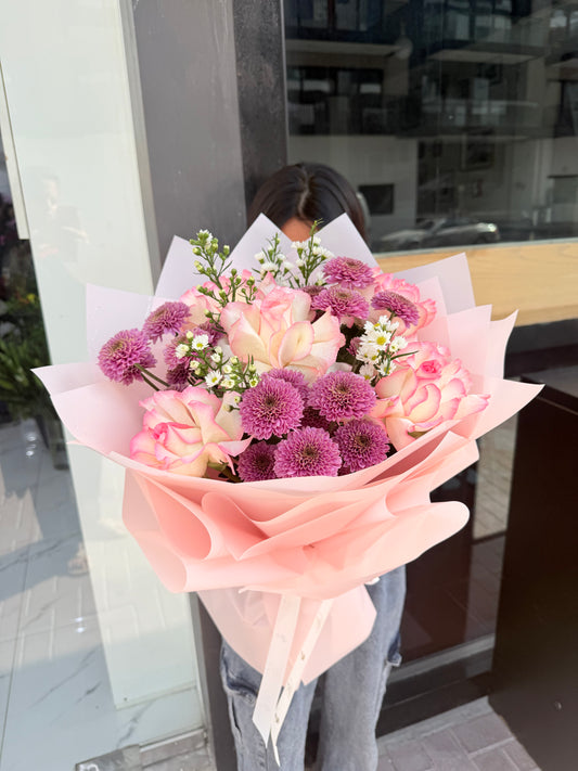 Petal pink and purple haze. 🌷✨