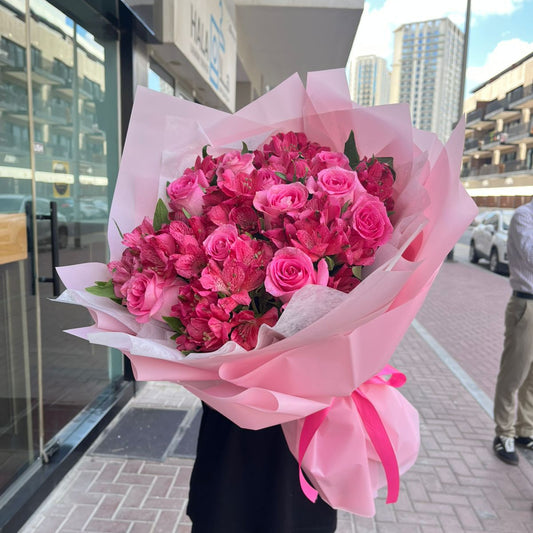 pink beauty bouquet