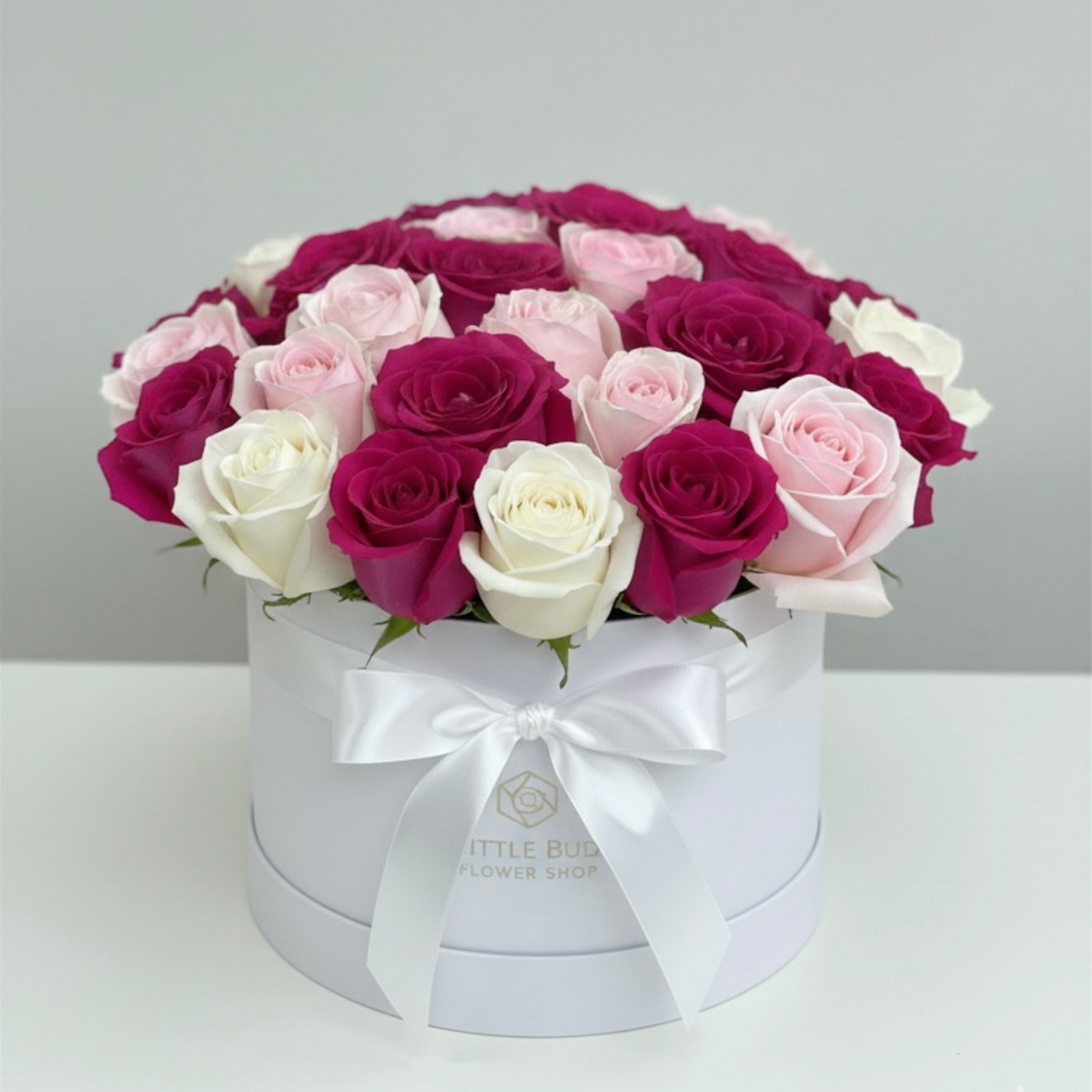 Pink Shades Box Arrangement