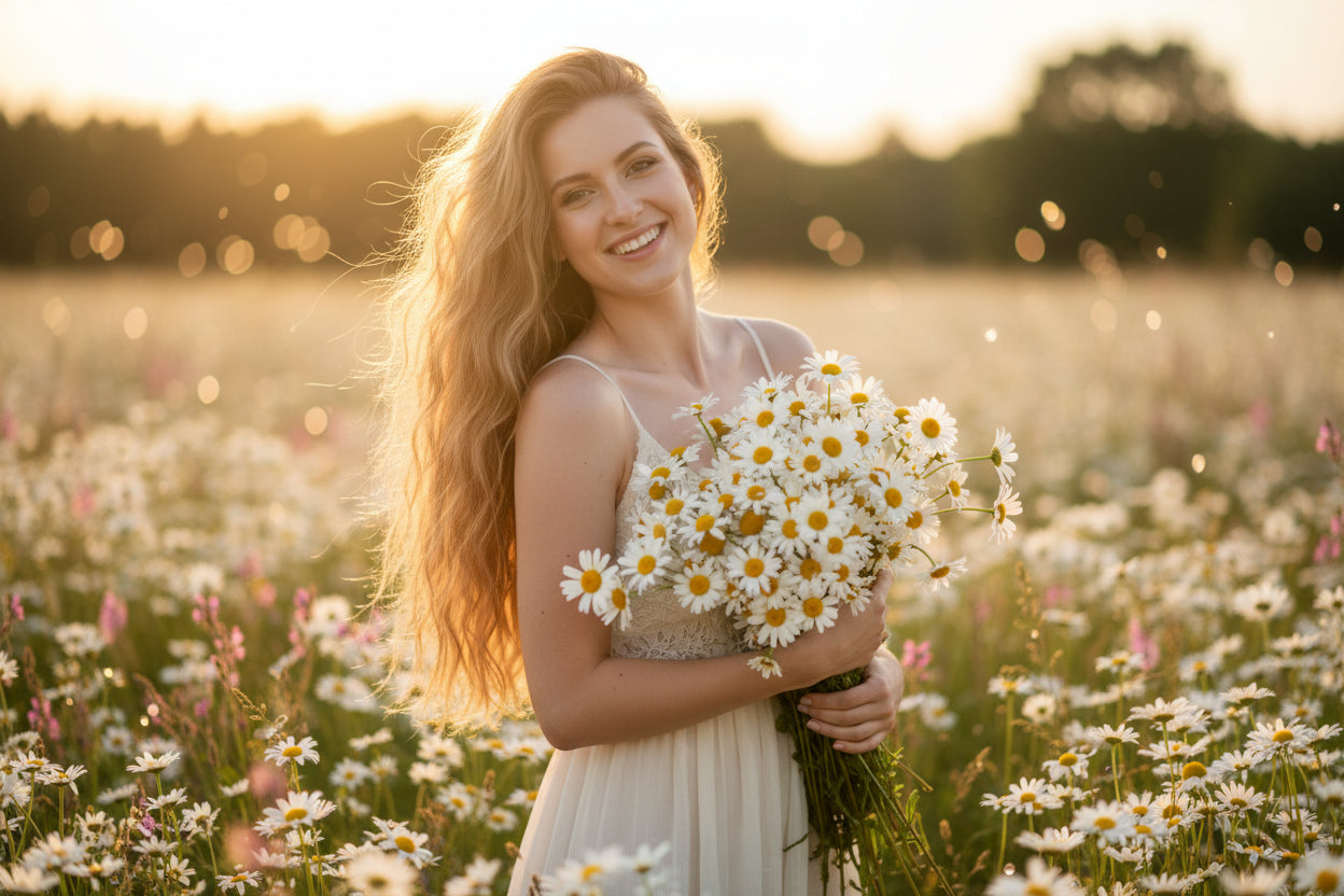 Bouquet of red roses and pink flowers with a 'Happy Valentine's Day' card on a wooden surface.