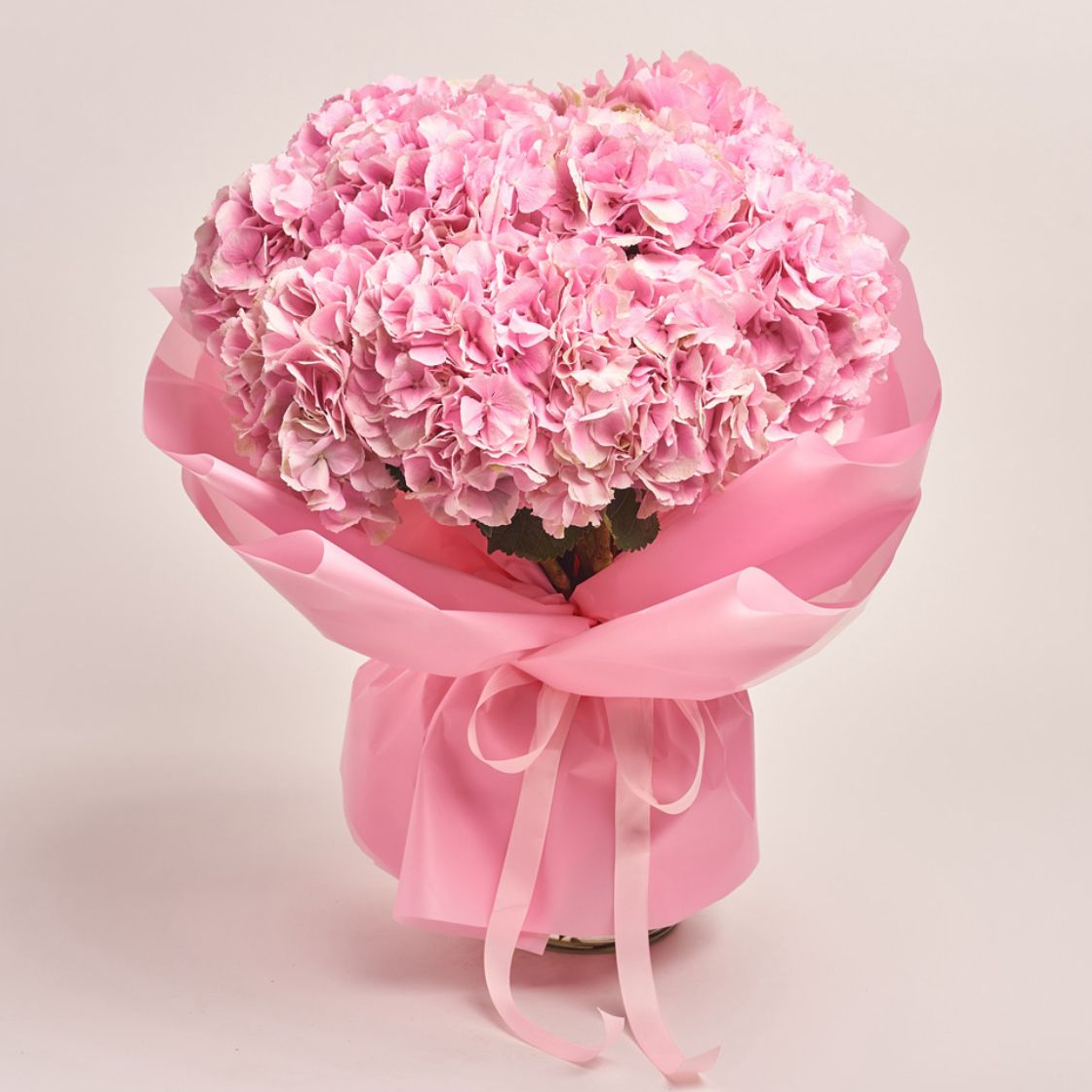 Blush Hydrangea Elegance Bouquet